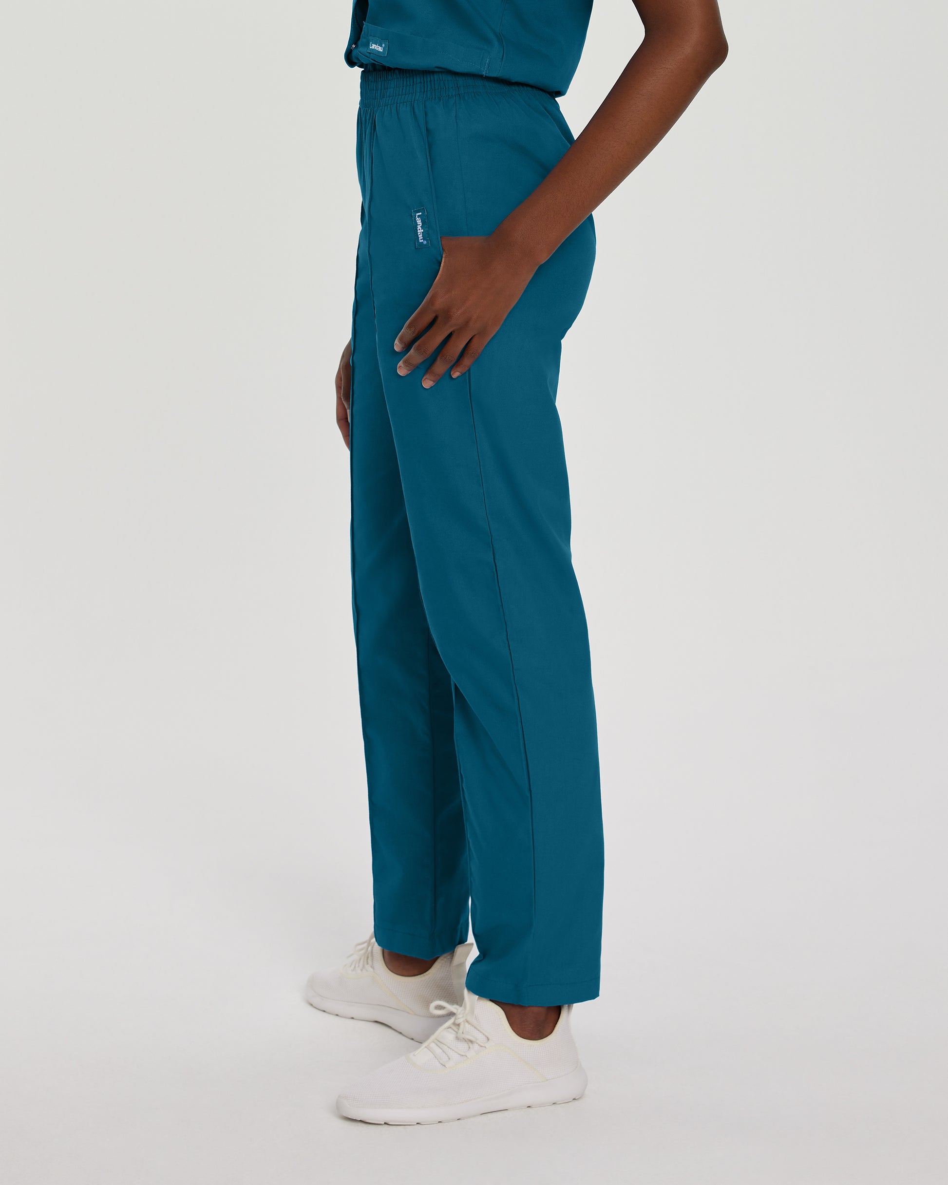 Essentials 8320 Women's Scrub Pants Caribbean Image