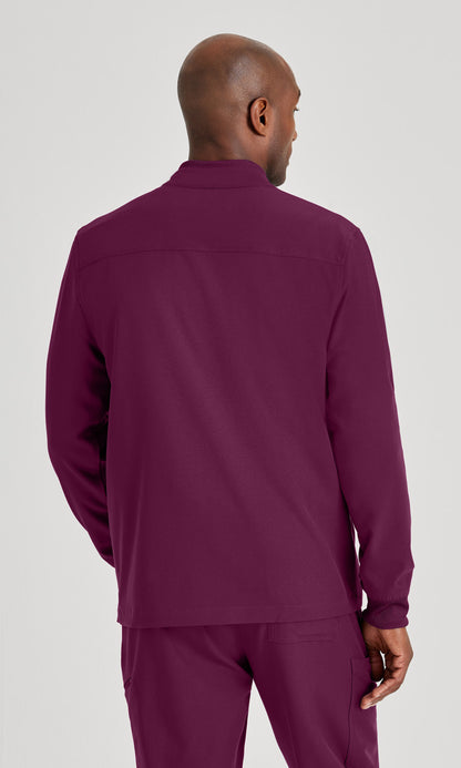 Barco Unify BUW881 Rally Scrub Jacket Wine