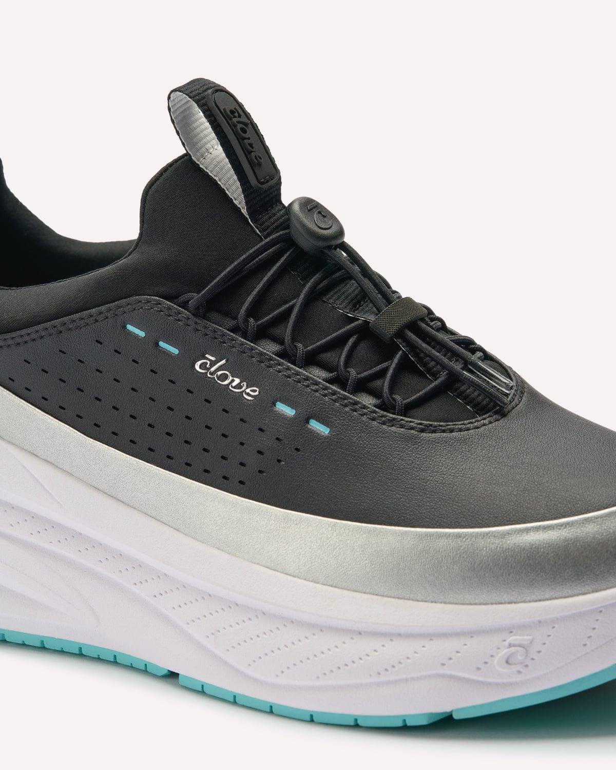 Men's Forte 2 Shoes Black / Platinum / Aqua