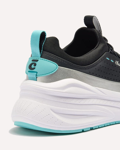 Women's Forte 2 Shoes Black / Platinum / Aqua