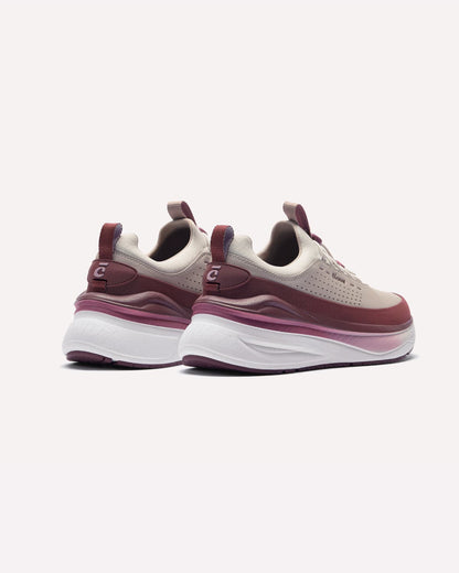 Women's Forte 2 Wide Shoes Burgundy / Tan
