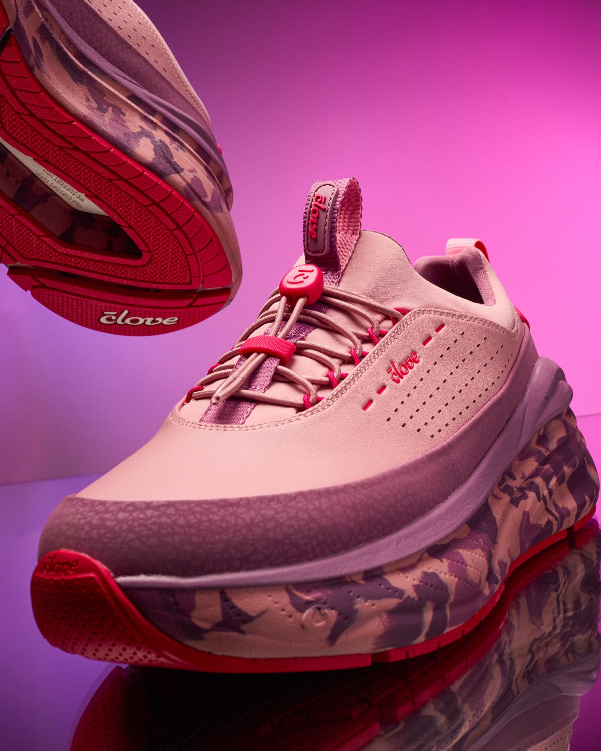 Men's Forte 2 Shoes Crimson Mauve Marble