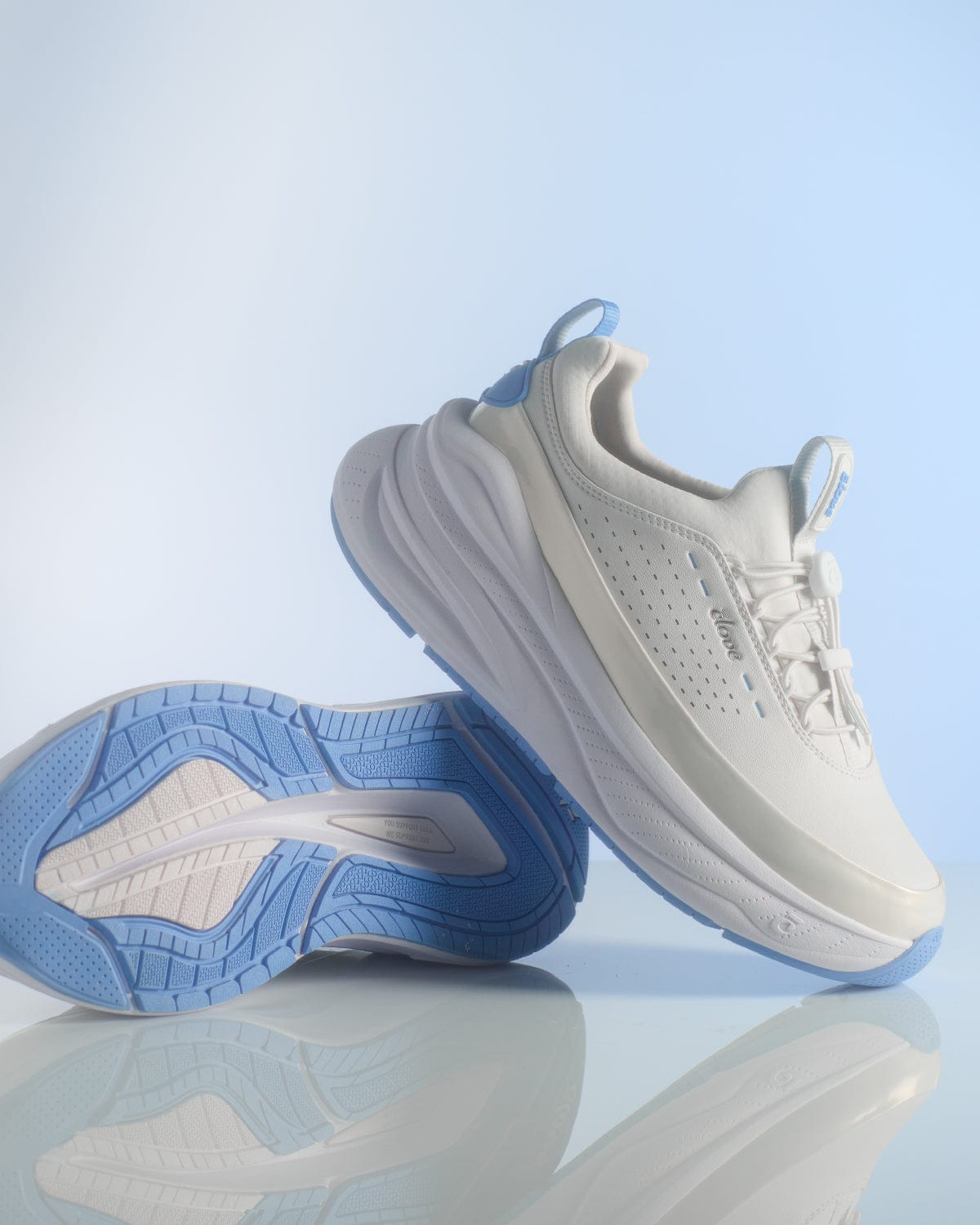 Men's Forte 2 Shoes White / Pearl / Blue