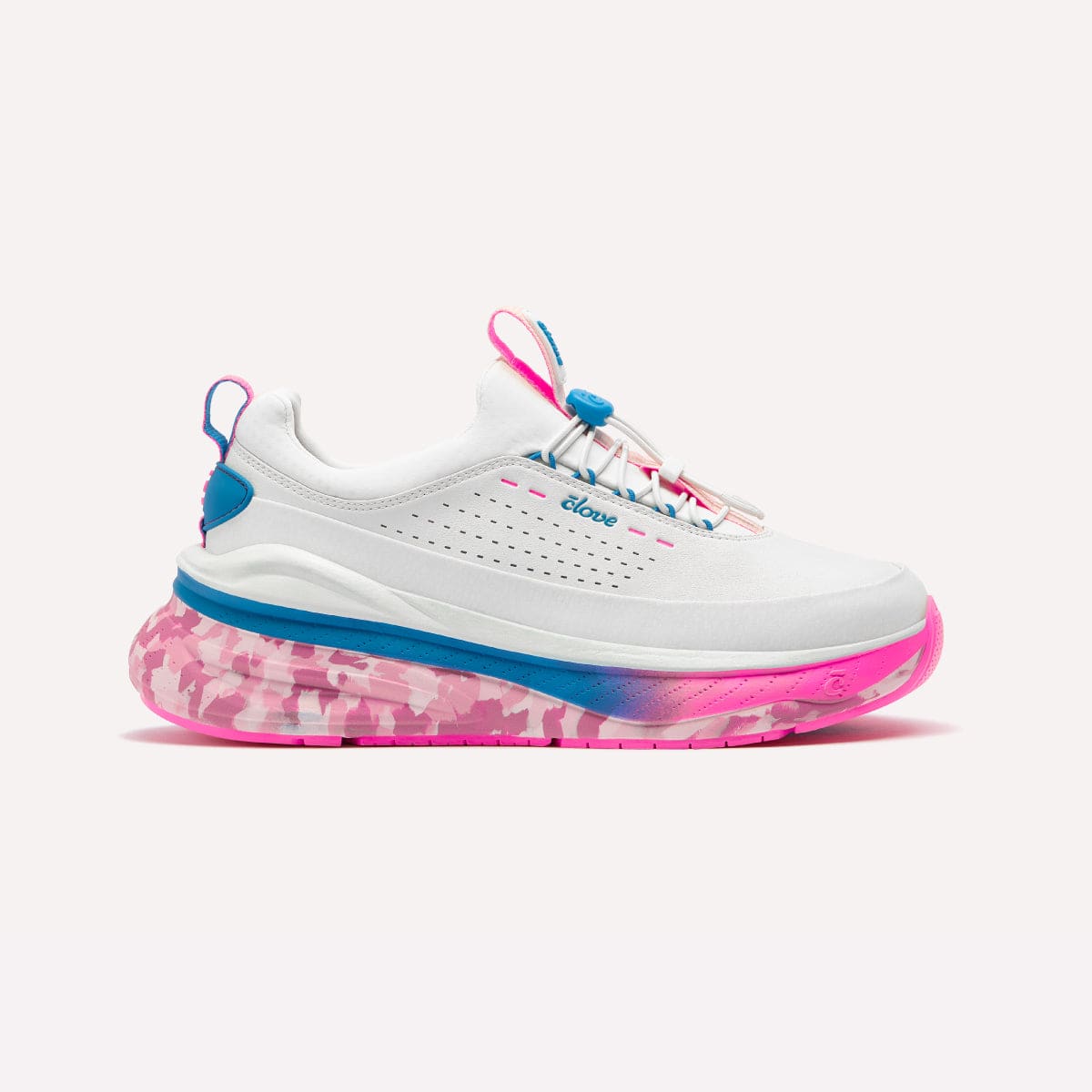 Women's Forte 2 Shoes White Pink Marble