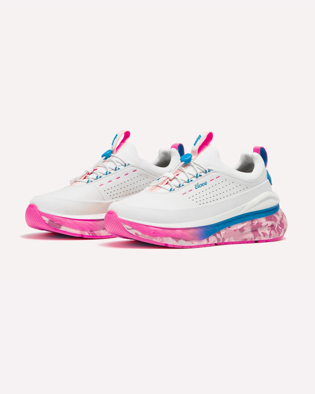 Women's Forte 2 Shoes White Pink Marble