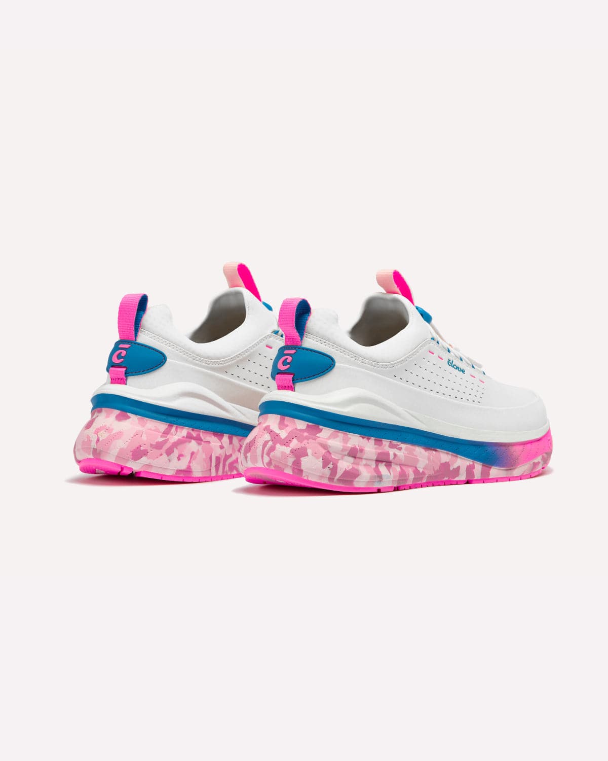 Men's Forte 2 Shoes White Pink Marble