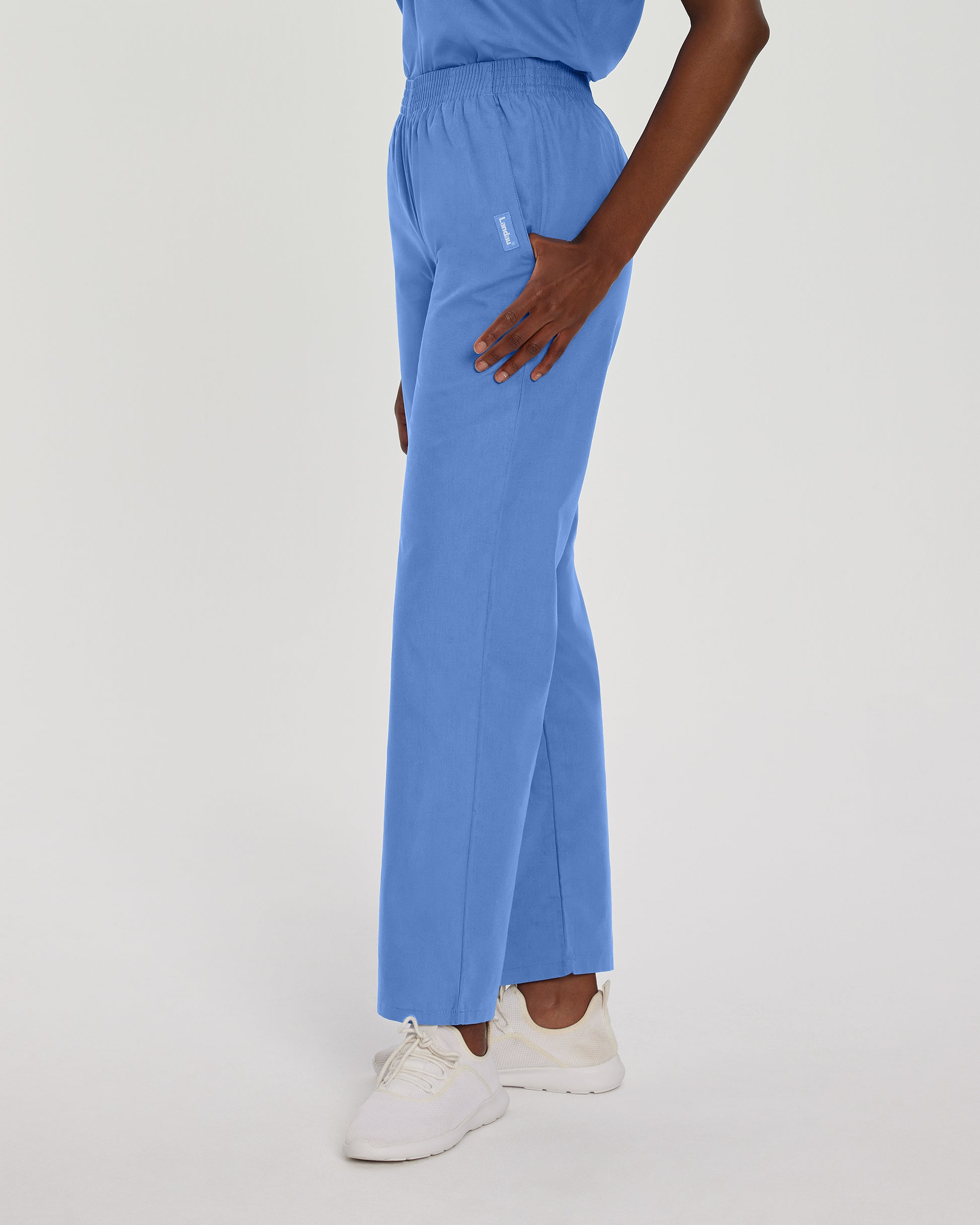 Essentials 8327 Women's Scrub Pants Ceil Blue Image