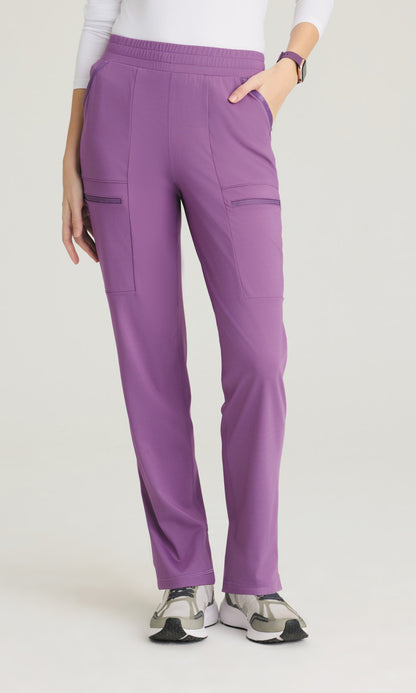 Grey's Anatomy Knit Stretch GRSP685 Momentum Knit Pant Imperial Violet