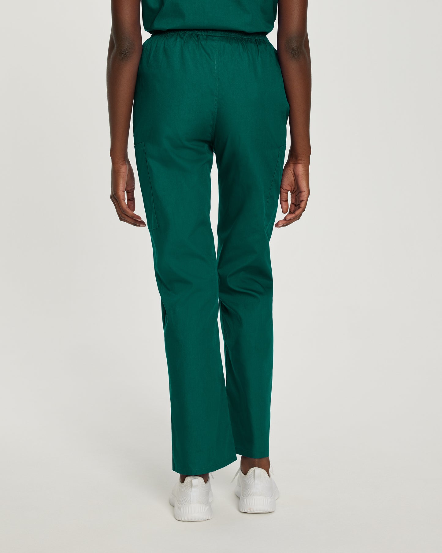 Scrub Zone 83221 Women's Cargo Scrub Pants Hunter Image