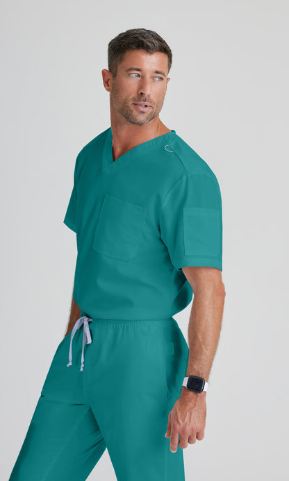 Grey's Anatomy Classic GRT091 Evan Scrub Top Teal