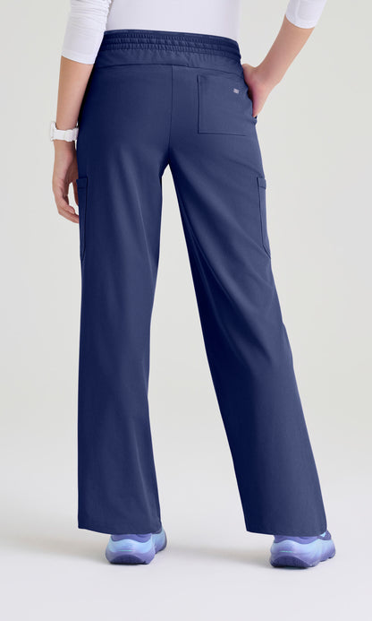 Skechers SKP734 Women's Honor Pant in Navy by Barco Model Image Back