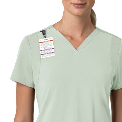 Force Cross-Flex C13210 Women's Flex Panel V-Neck Scrub Top Big Sky