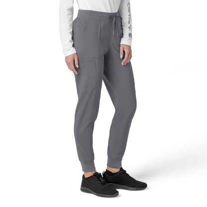 Force Cross-Flex C53110 Cargo Jogger Scrub Pants Pewter Model Image Right Side | Carhartt