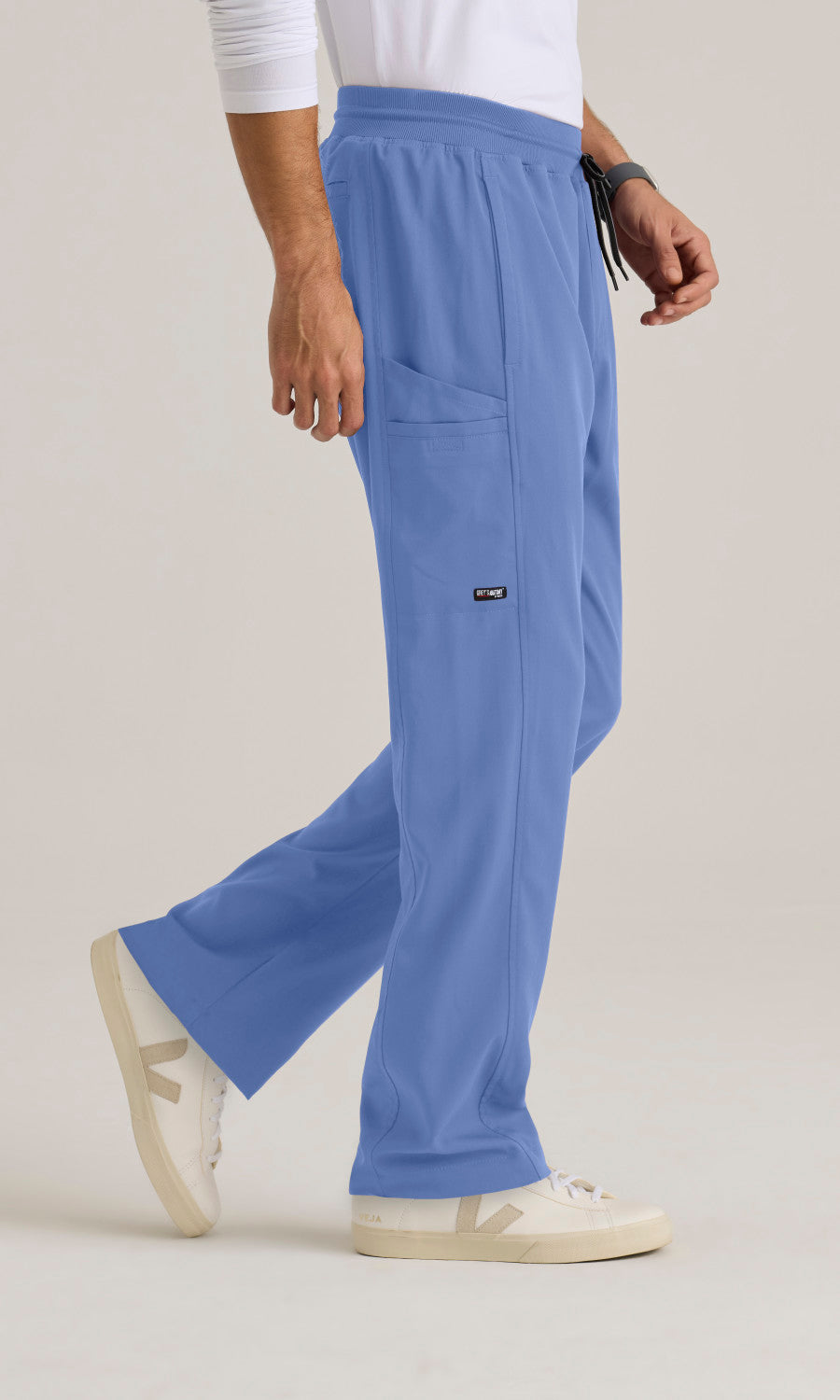 Grey's Anatomy Stretch GRSP617 Hudson Scrub Pants Ciel Blue