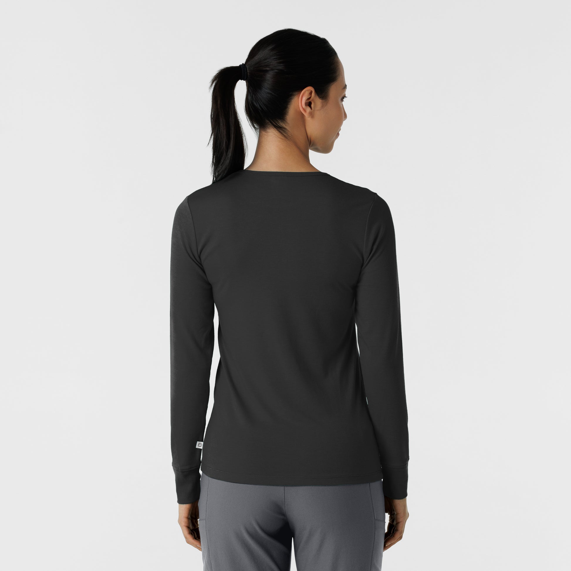 Layers 2190 Women's 3-Pack Essential Layer Long Sleeve Black