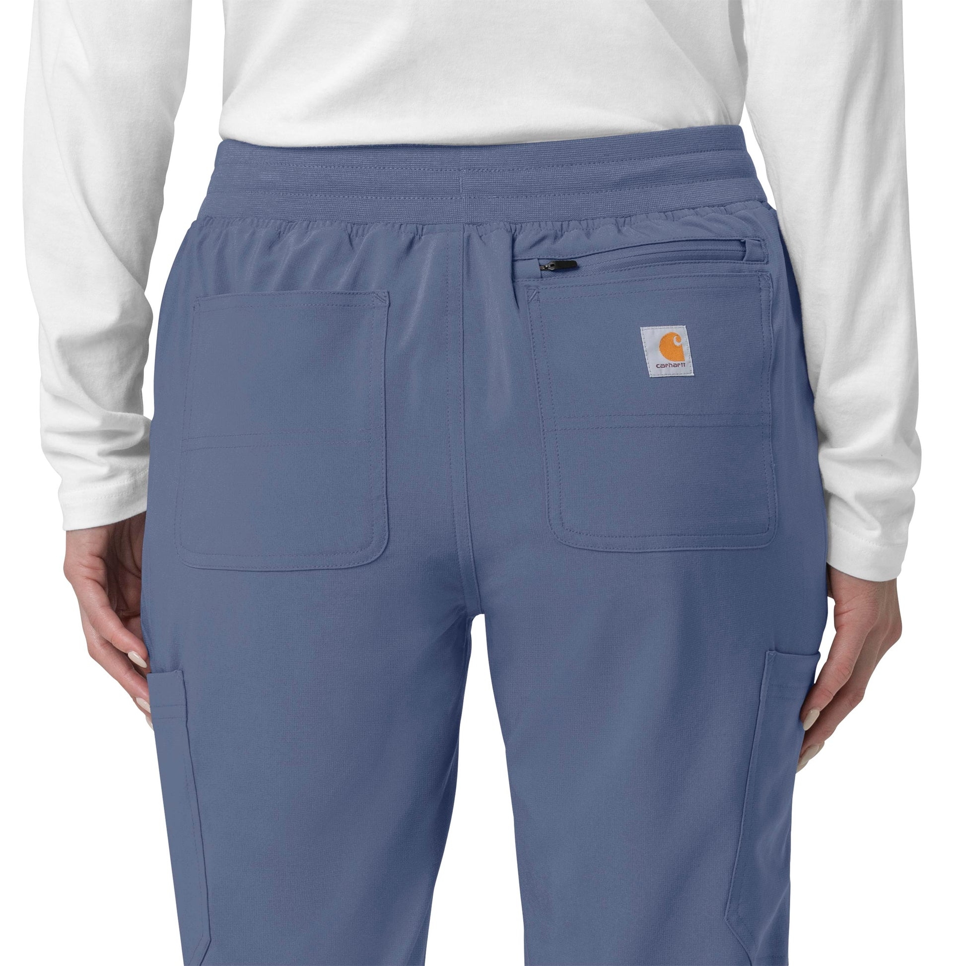 Force Cross-Flex C53110 Cargo Jogger Scrub Pants Riverside Model Image Alternate | Carhartt