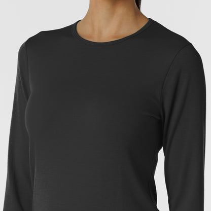 Layers 2190 Women's 3-Pack Essential Layer Long Sleeve Black