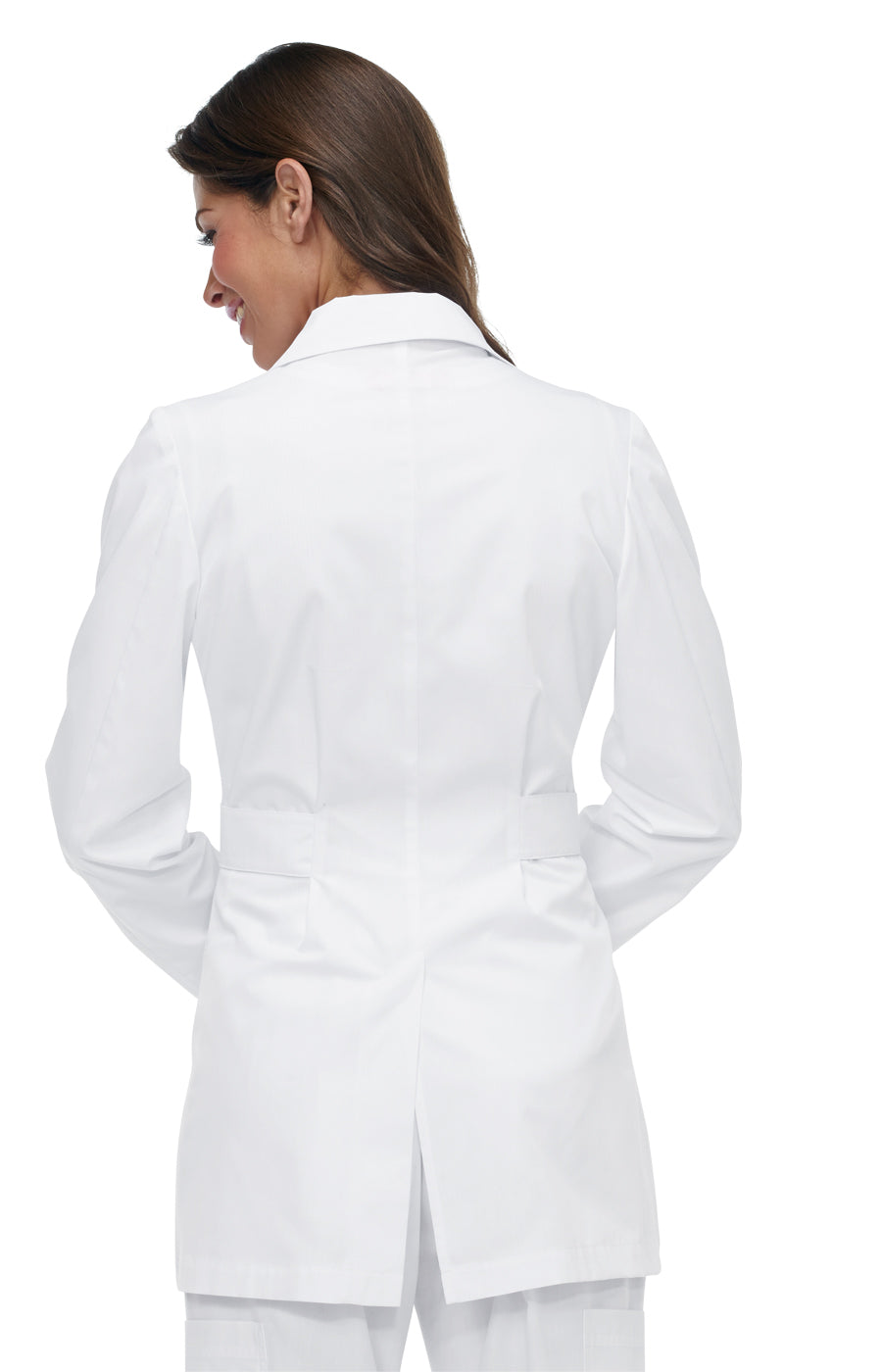 Orange Standard G3400 Hampton Lab Coat White