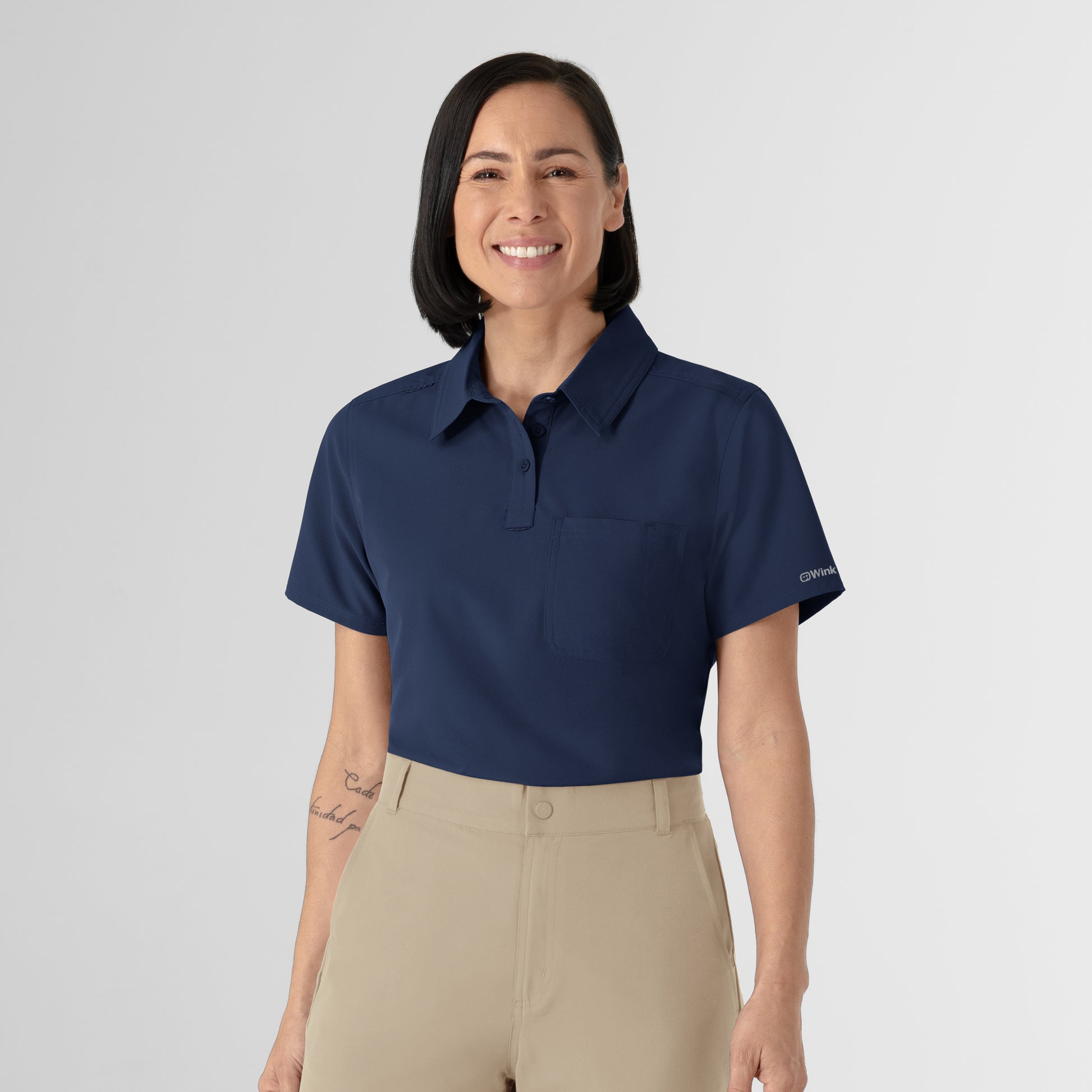 NURTUR 6480 Women's Polo Navy