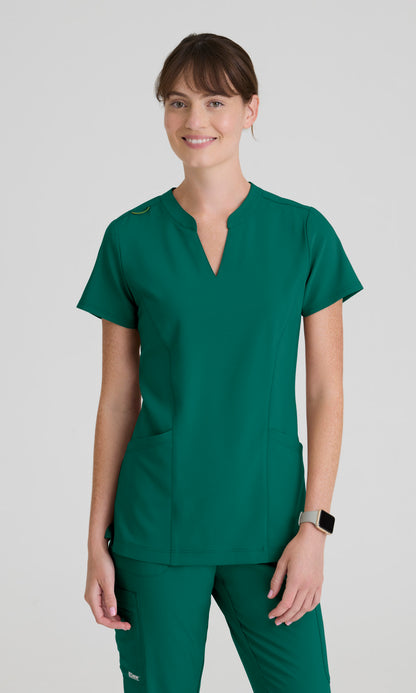 Grey's Anatomy Evolve GSST298 Sky Top Hunter Green - front