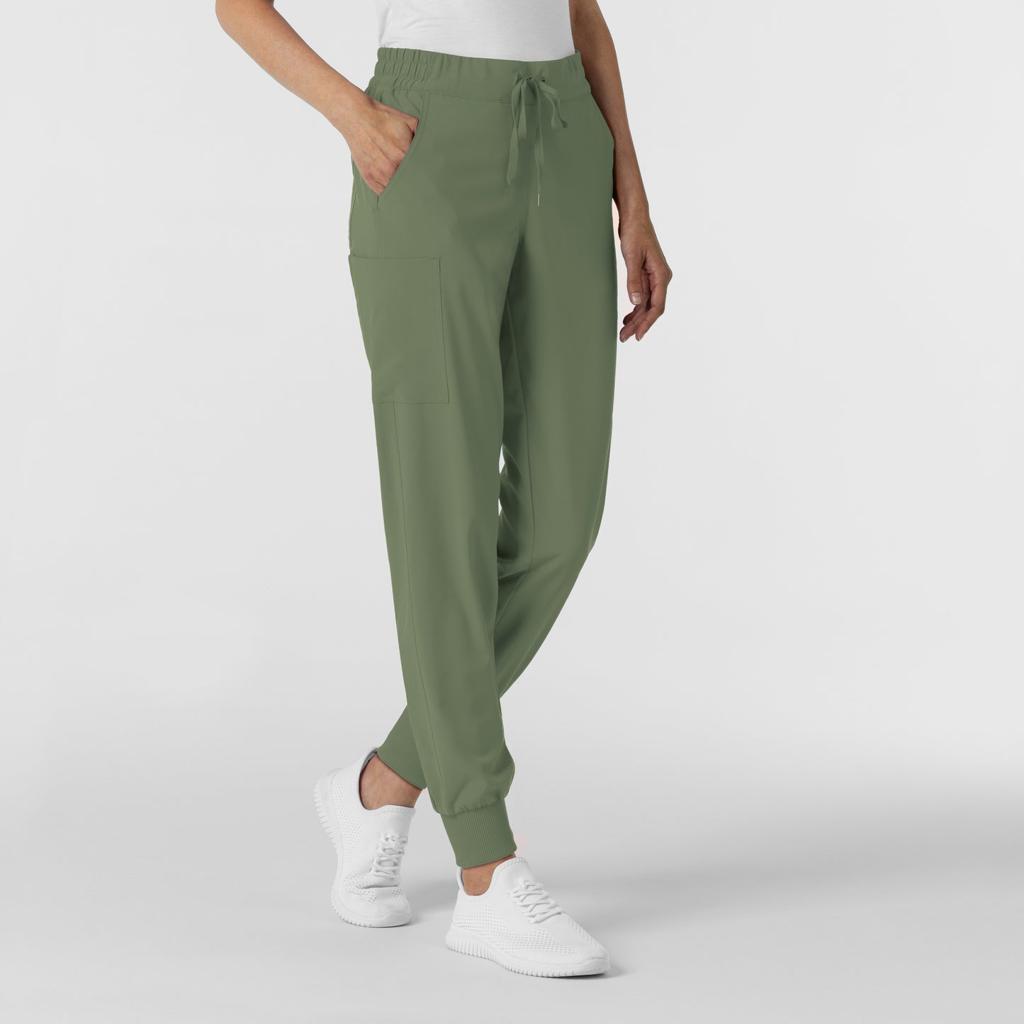 RENEW 5934 Women's Jogger Scrub Pants Olive