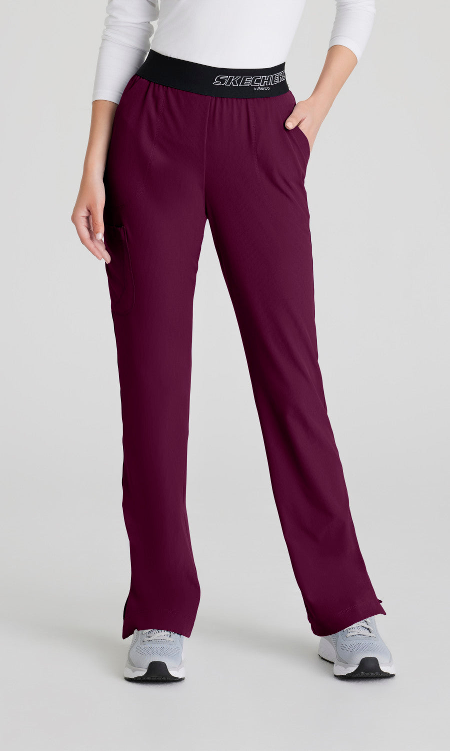 Skechers SK202 Breeze Scrub Pants Wine