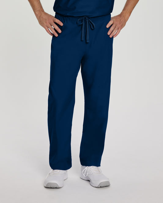 Essentials 7602 Unisex Reversible Scrub Pants Navy Image