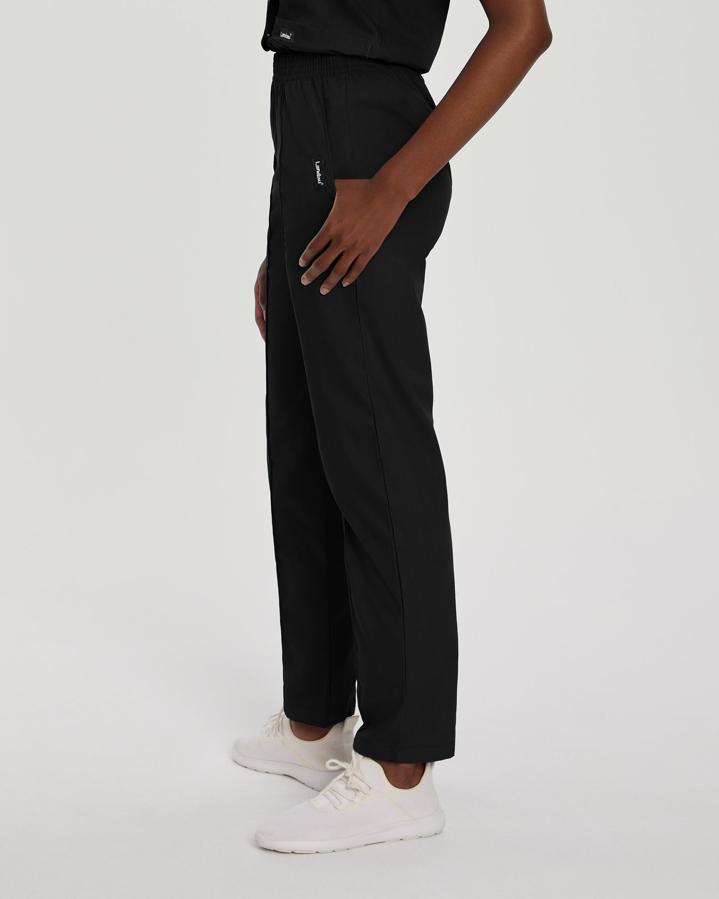 Essentials 8320 Women's Scrub Pants Black Image