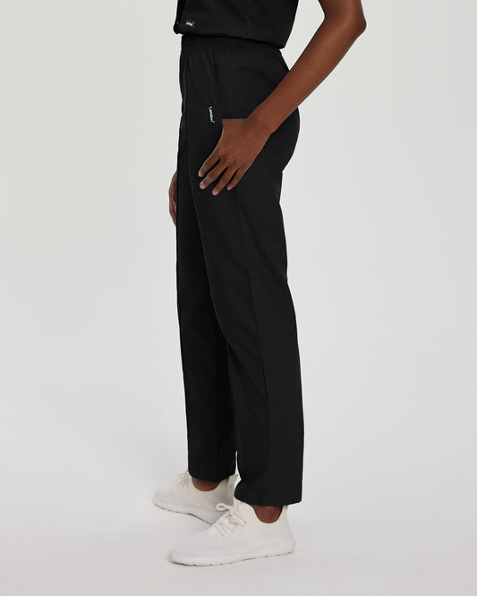 Essentials 8320 Women's Scrub Pants Black Image