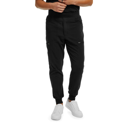 CRFT WB417 Men's Jogger Scrub Pants Black Image