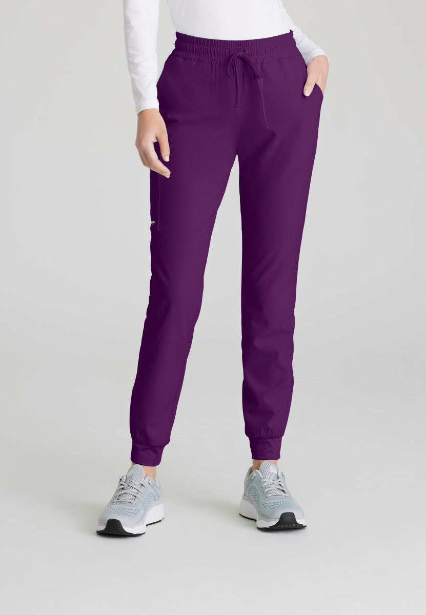 Skechers SKP552 Theory Jogger Eggplant