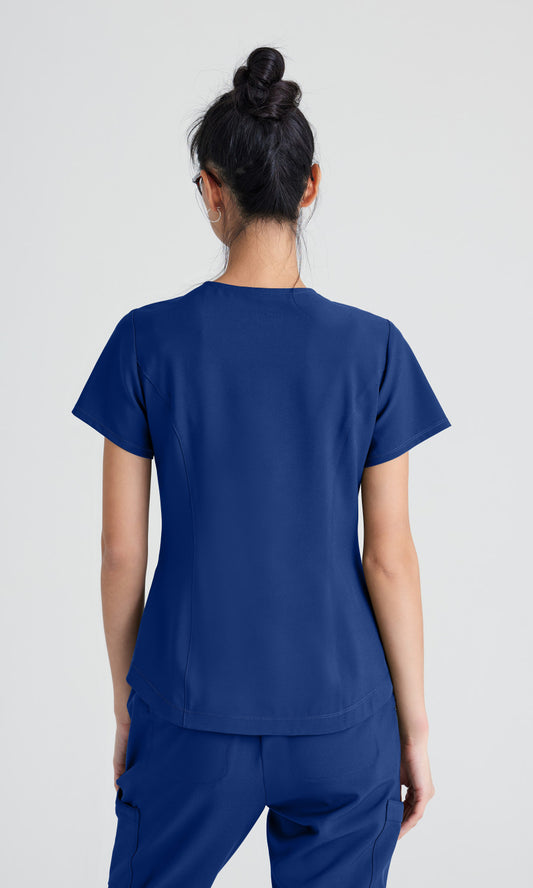 Grey's Anatomy Evolve GSST180 Rhythm Scrub Top Indigo