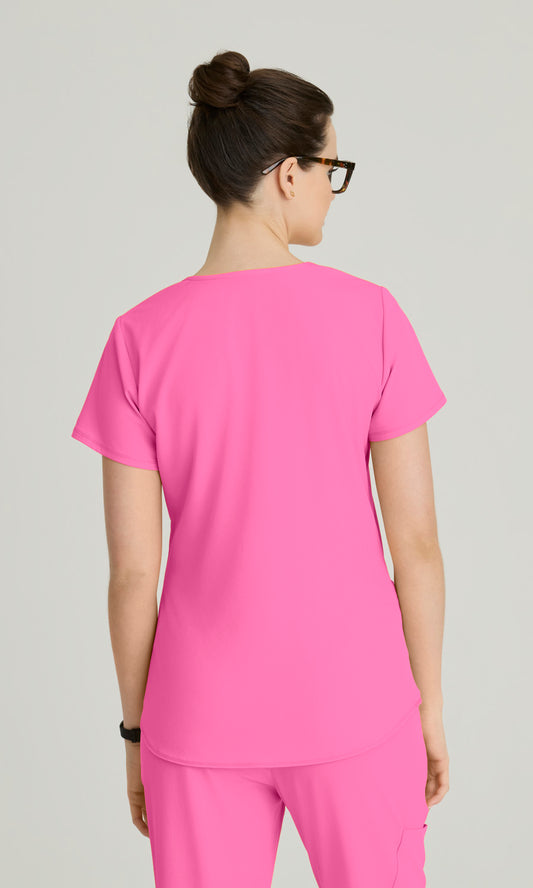 Skechers SK101 Women's Breeze Top in Passion Pink by Barco Model Image Back