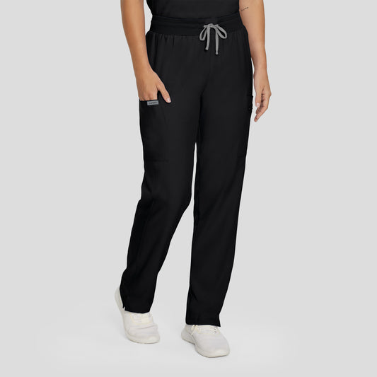 Forward LB400 Women's Cargo Scrub Pants Black Image