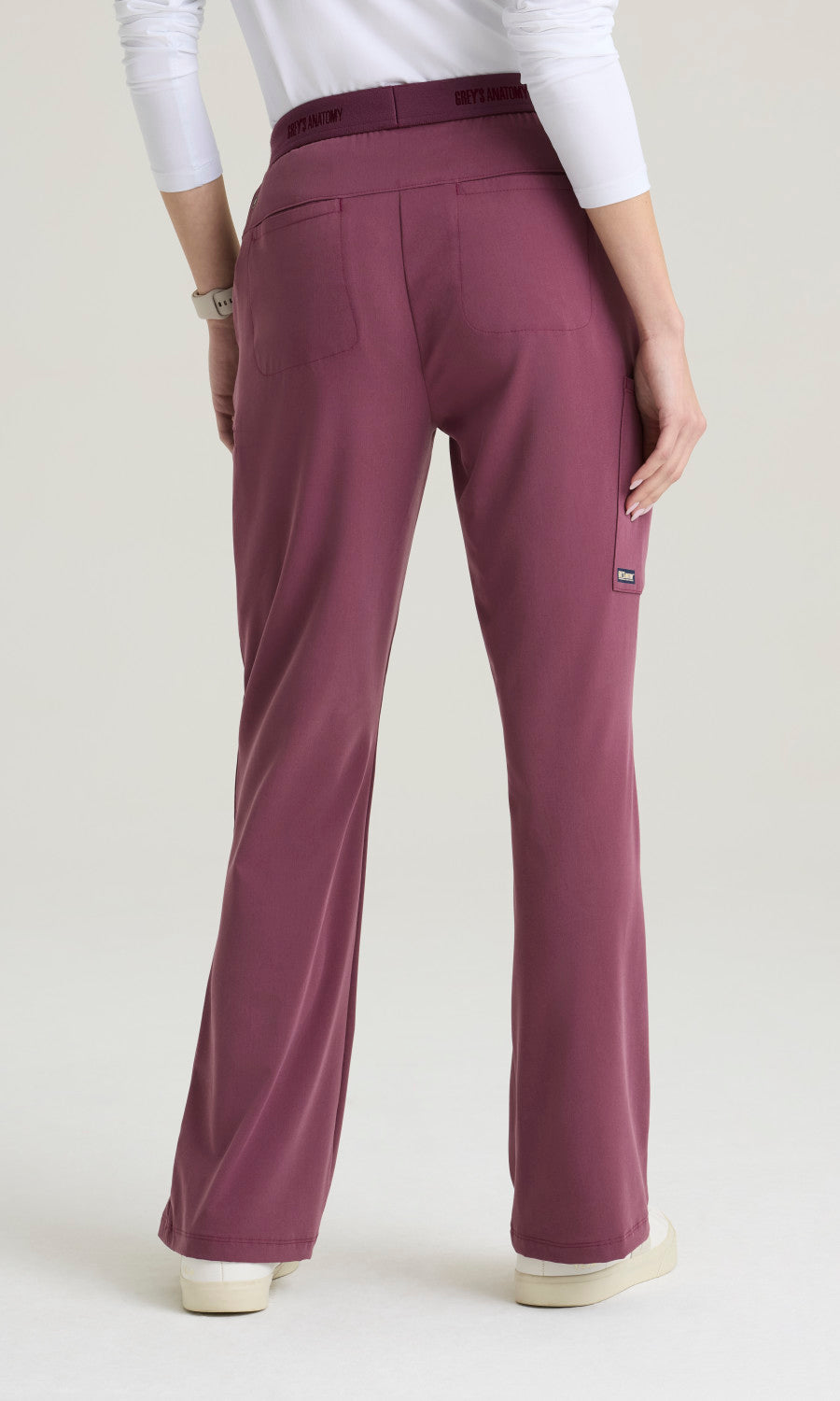 Grey's Anatomy Cultivate GRGP740 Spring Pant Dusty Port - back