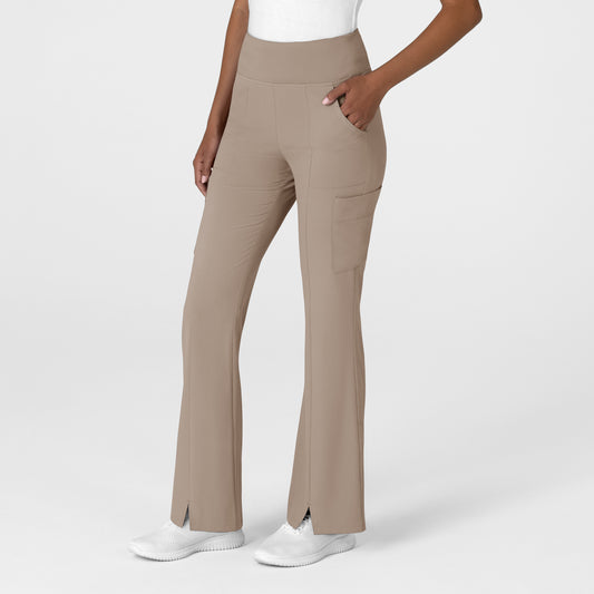 RENEW 5534 Cargo Flare Scrub Pants Haze Model Image Right Side | Wink