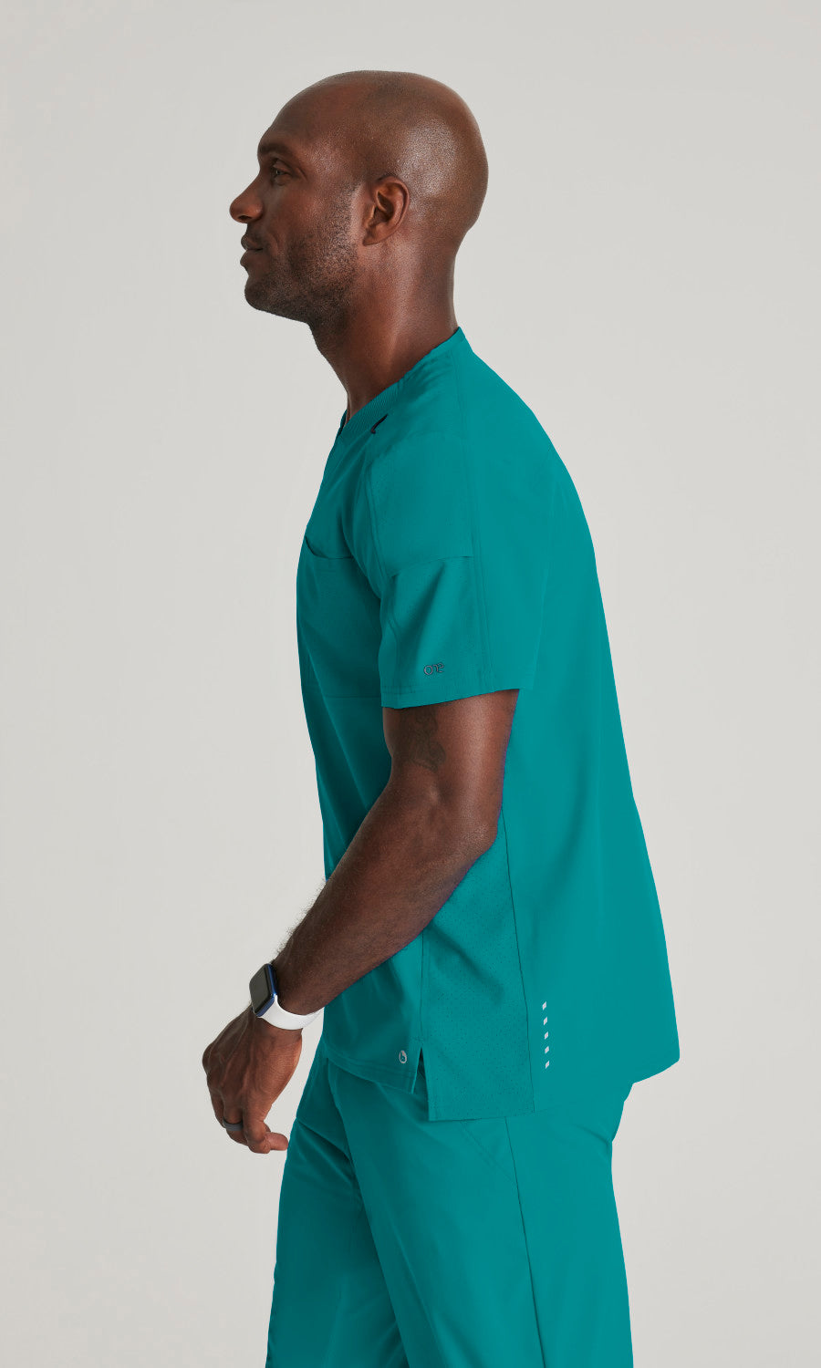 Barco One BOT195 Velocity Scrub Top Teal
