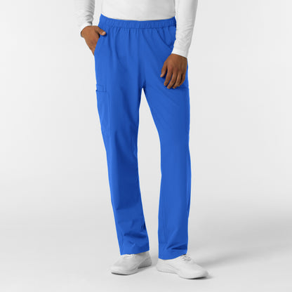 NURTUR 5380 Men's Straight Leg Cargo Scrub Pants Royal