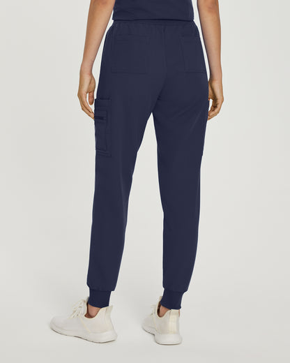 V-Tess 380 Women's Jogger Scrub Pants Navy Image