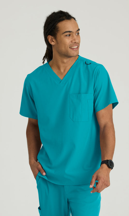 Skechers SK0112 Structure Scrub Top Teal
