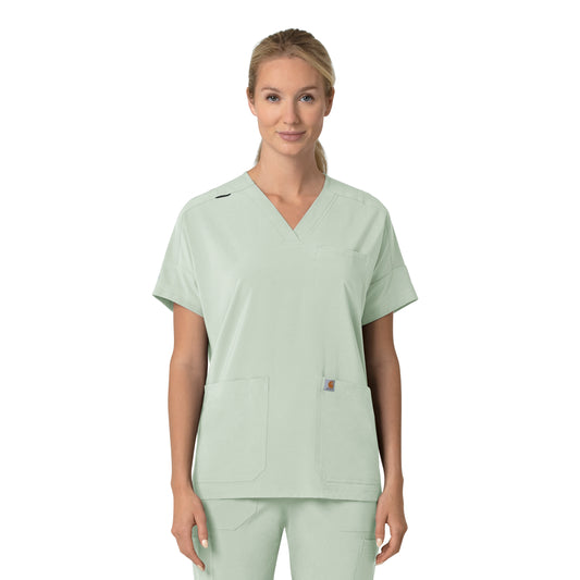 Force Cross-Flex C13110 Women's Oversized V-Neck Scrub Top Big Sky