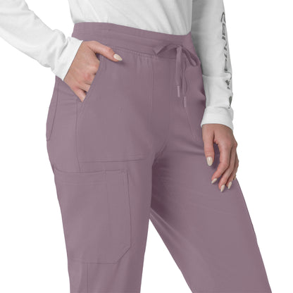 Force Cross-Flex C53110 Cargo Jogger Scrub Pants Lavender Mist Model Image Alternate | Carhartt