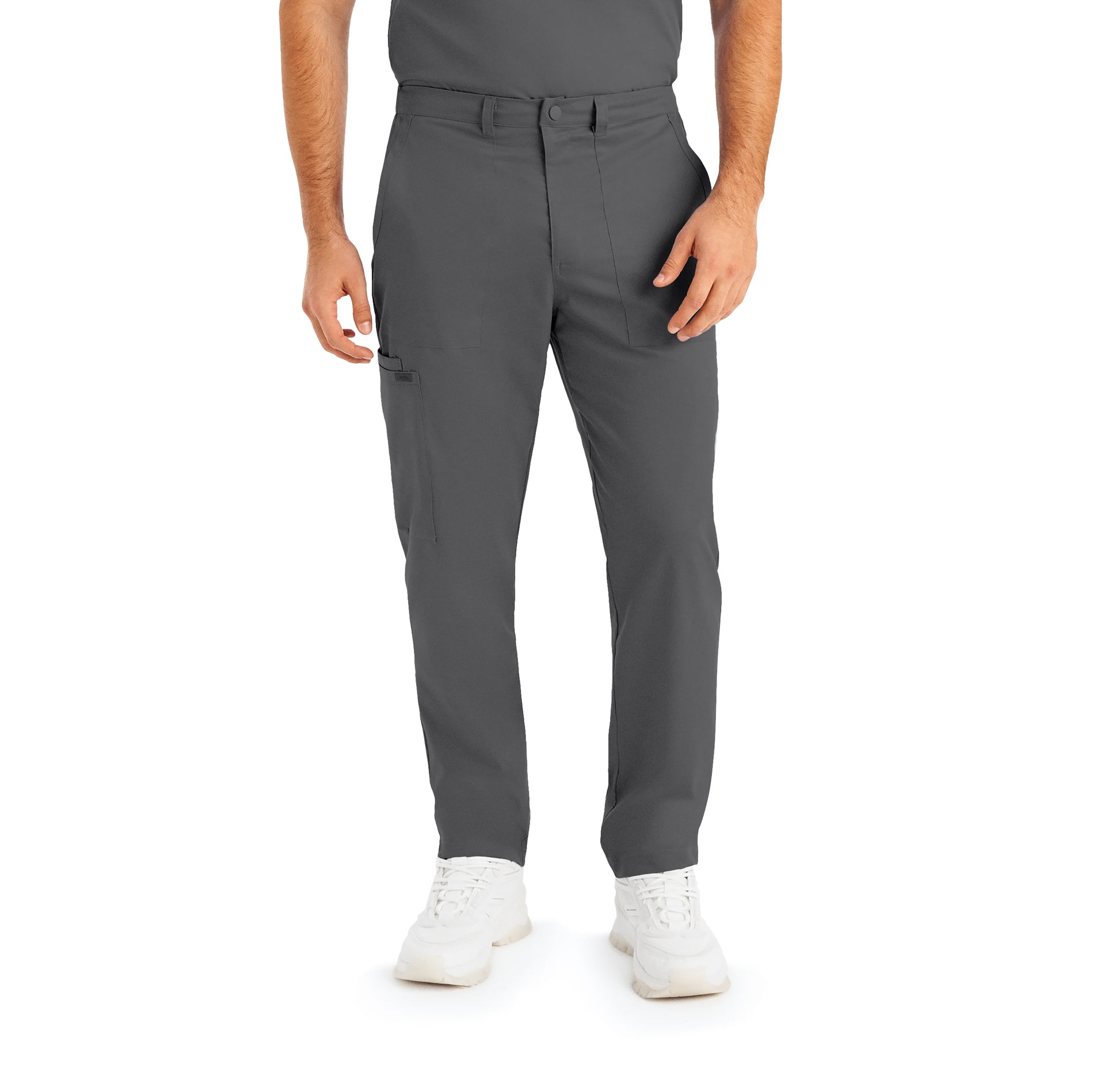 ProFlex LB408 Men's Cargo Scrub Pants Steel Image