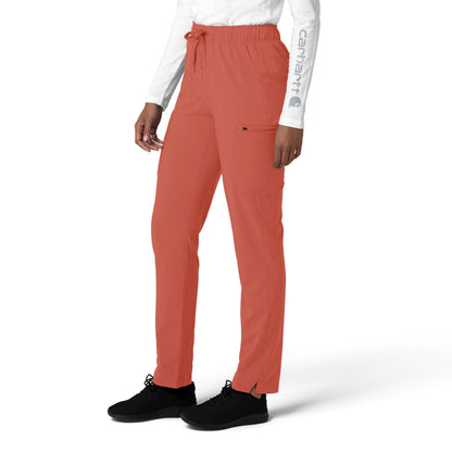 Force Cross-Flex C53210 Women's Straight Leg Cargo Scrub Pants Dusty Cedar