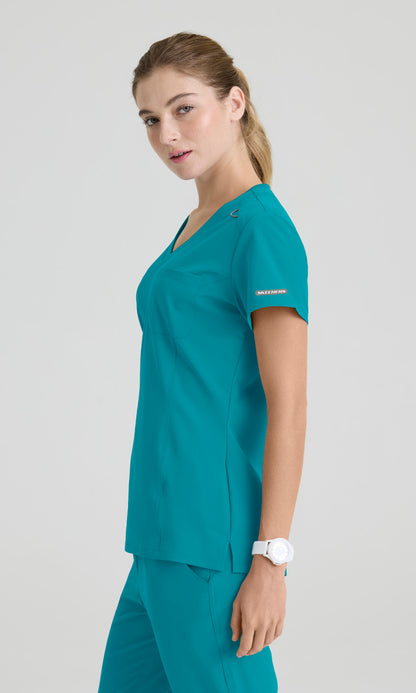 Skechers SKT147 Dignity Scrub Top Teal