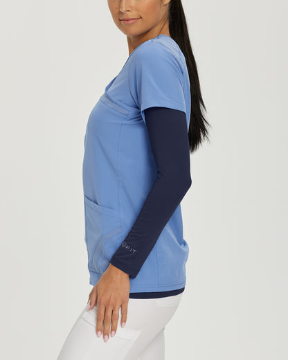 FIT 207 FIT Women's Long Sleeve Tee Navy Image