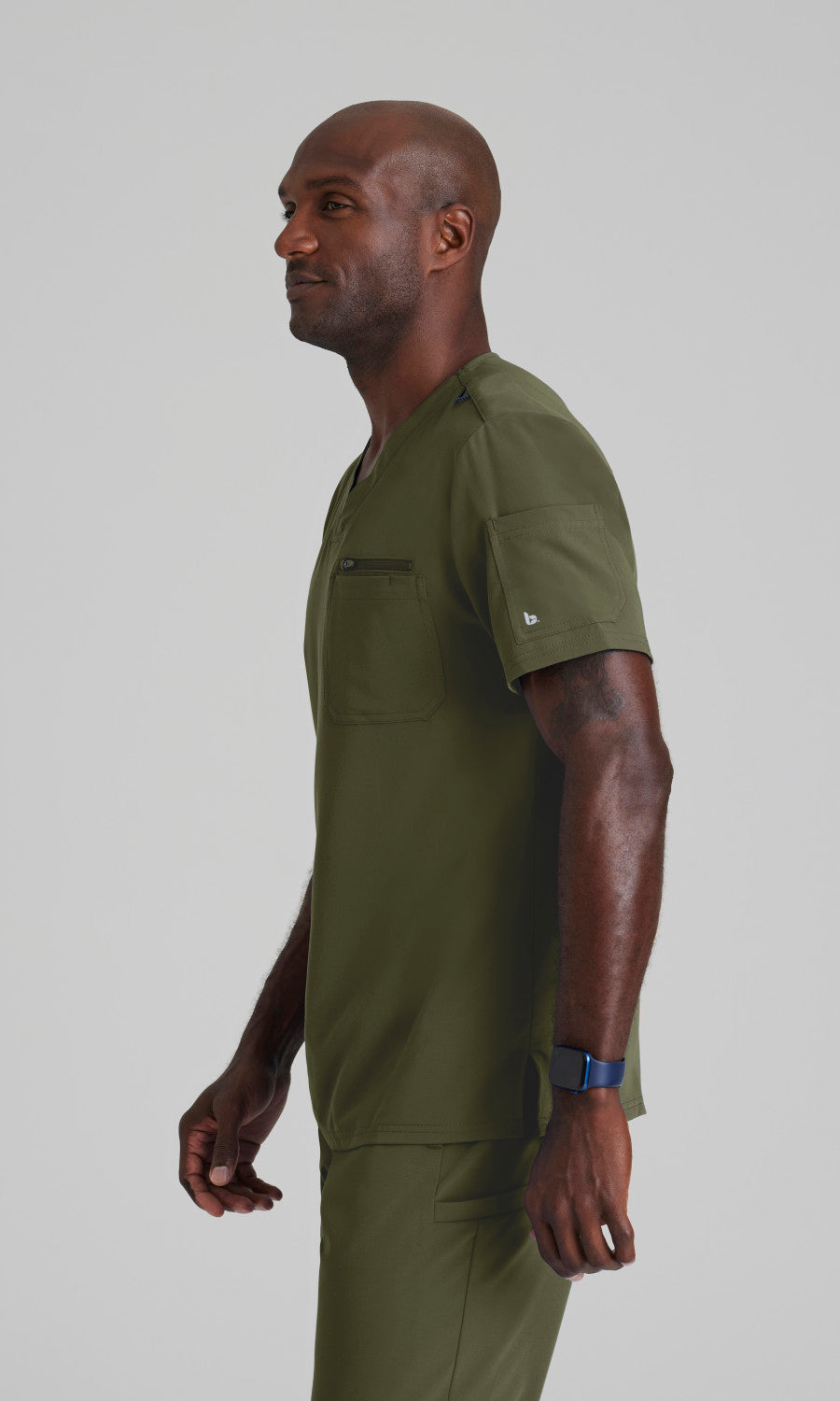 Barco Unify BUT153 Rally Scrub Top Olive
