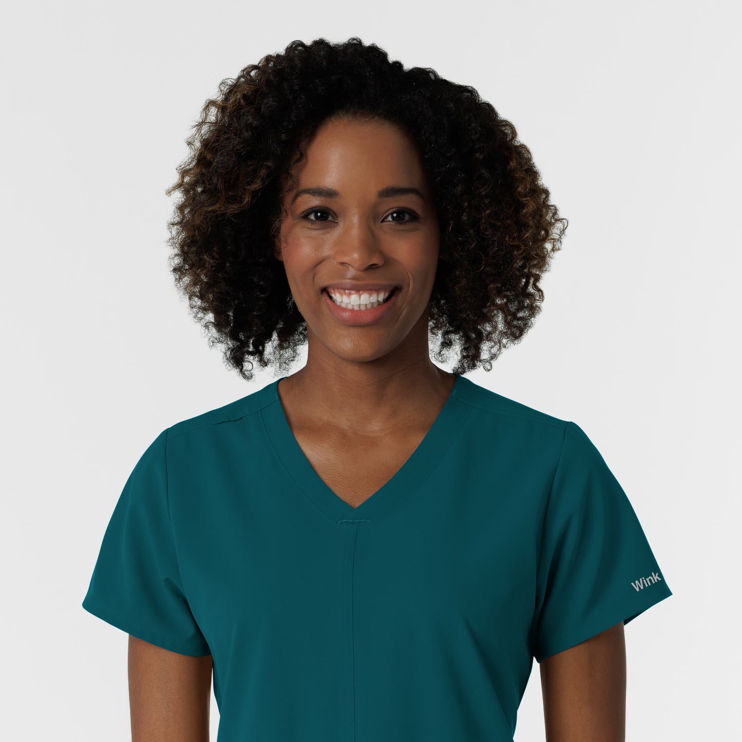 NURTUR 6180 Women's V-Neck Scrub Top Caribbean