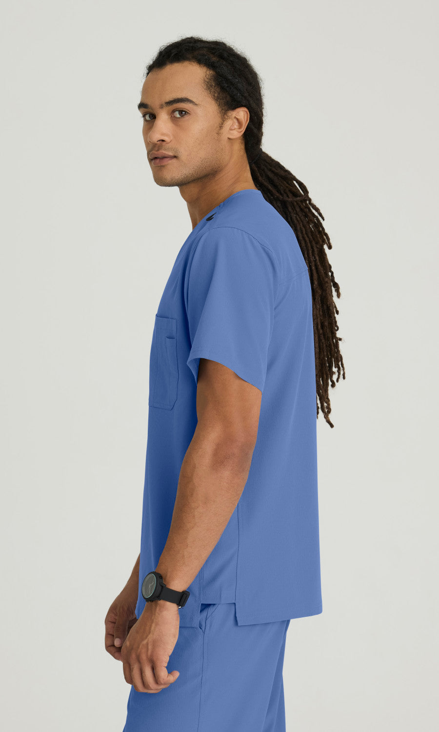 Skechers SK0112 Structure Scrub Top Ciel Blue