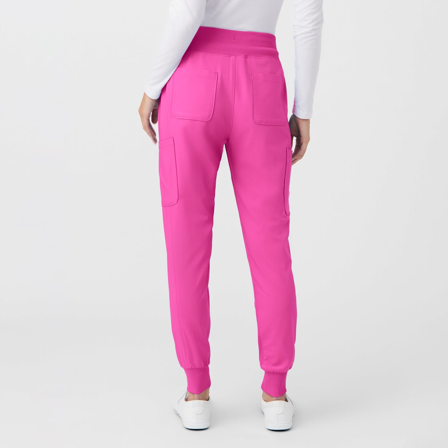 Forward LB401 Women's Jogger Scrub Pants Rose Violet Image